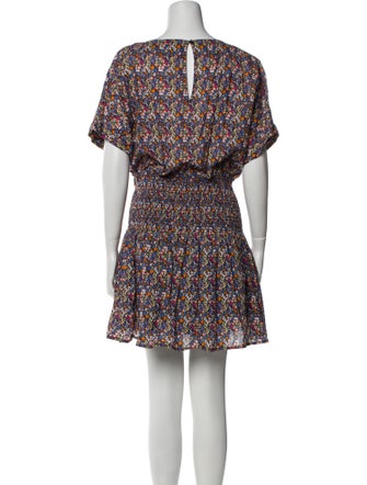 Apiece Apart Floral Print Mini Dress