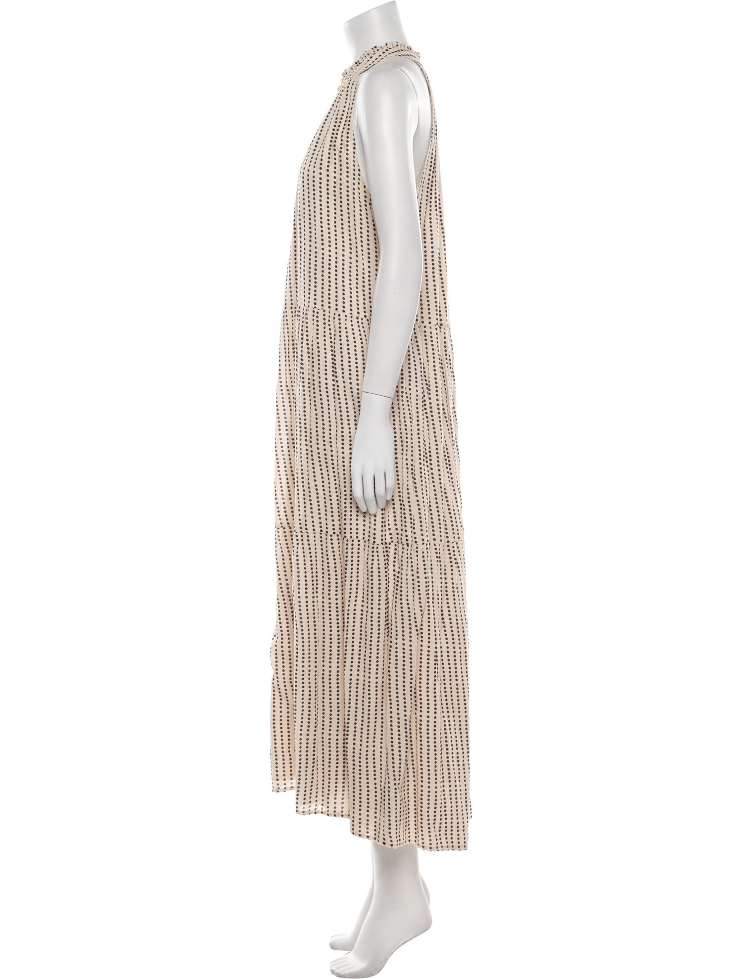Apiece Apart Striped Long Dress