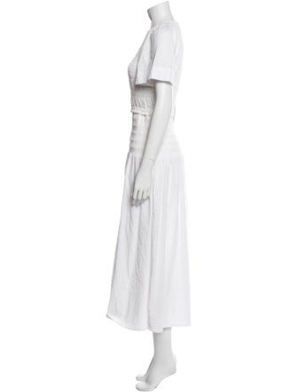 Apiece Apart Crew Neck Long Dress