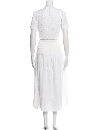 Apiece Apart Crew Neck Long Dress