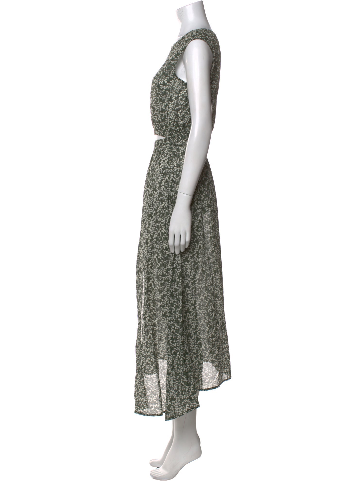 Apiece Apart Printed Long Dress