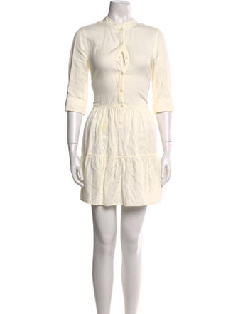 Apiece Apart Linen Mini Dress