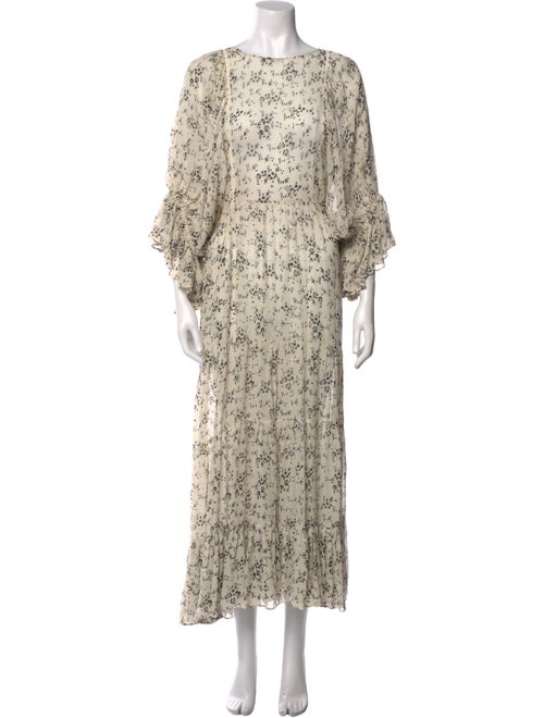 Apiece Apart Silk Long Dress