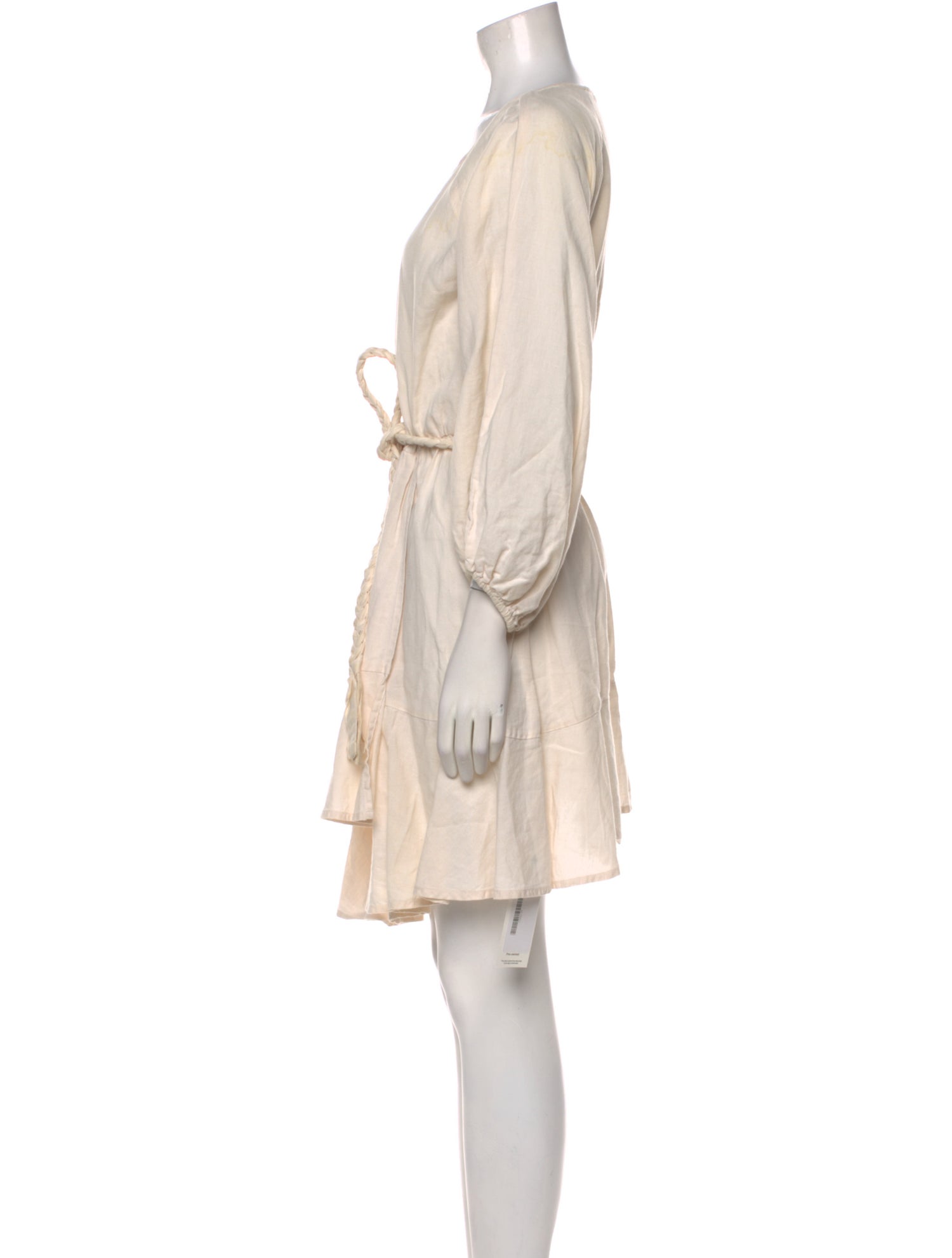 Apiece Apart Scoop Neck Mini Dress