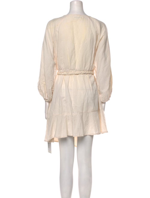 Apiece Apart Scoop Neck Mini Dress