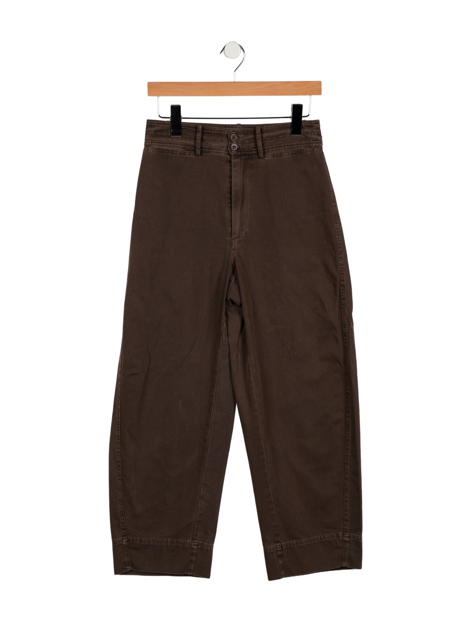 Apiece Apart High-Rise Straight Leg Jeans