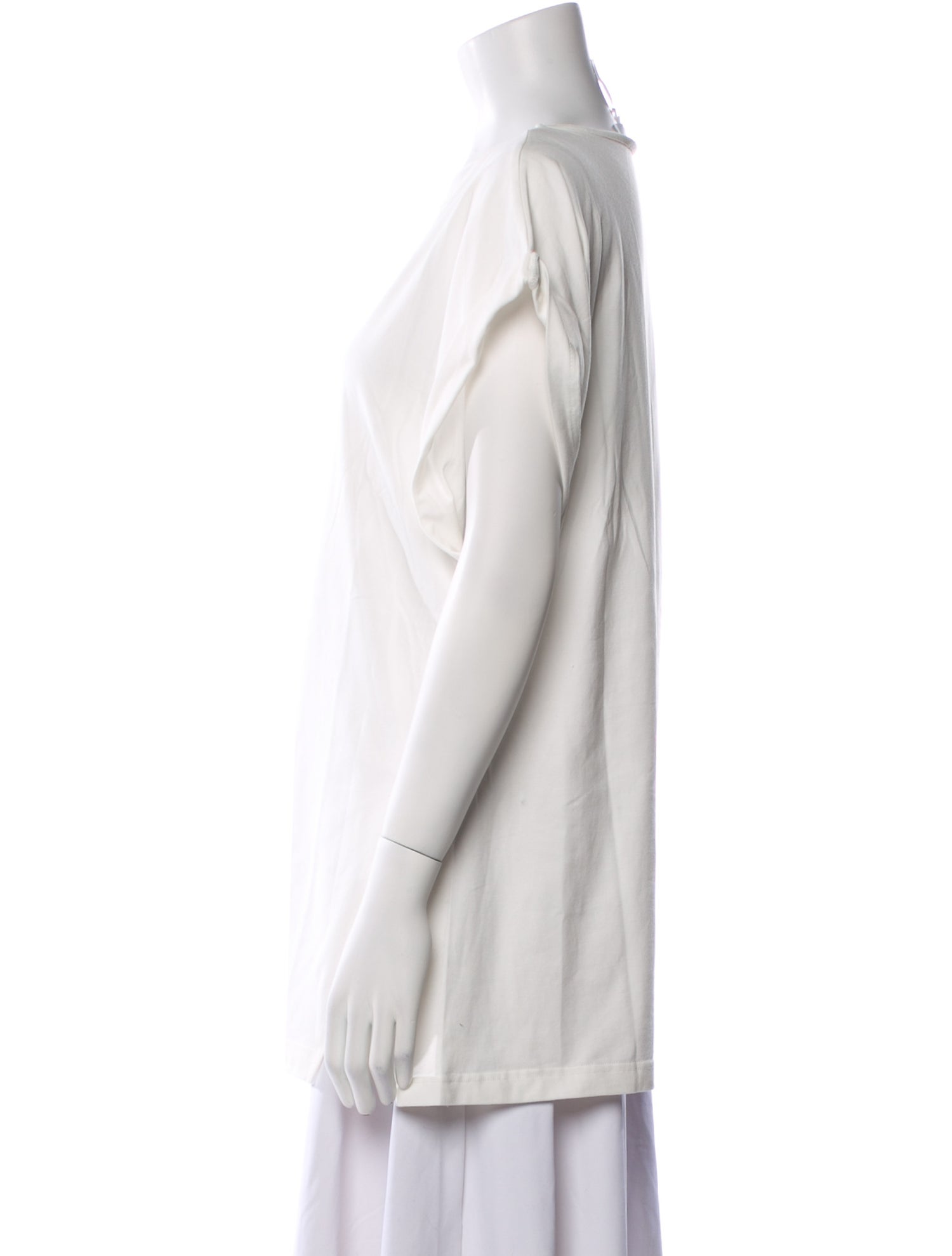 Apiece Apart Bateau Neckline Short Sleeve Tunic