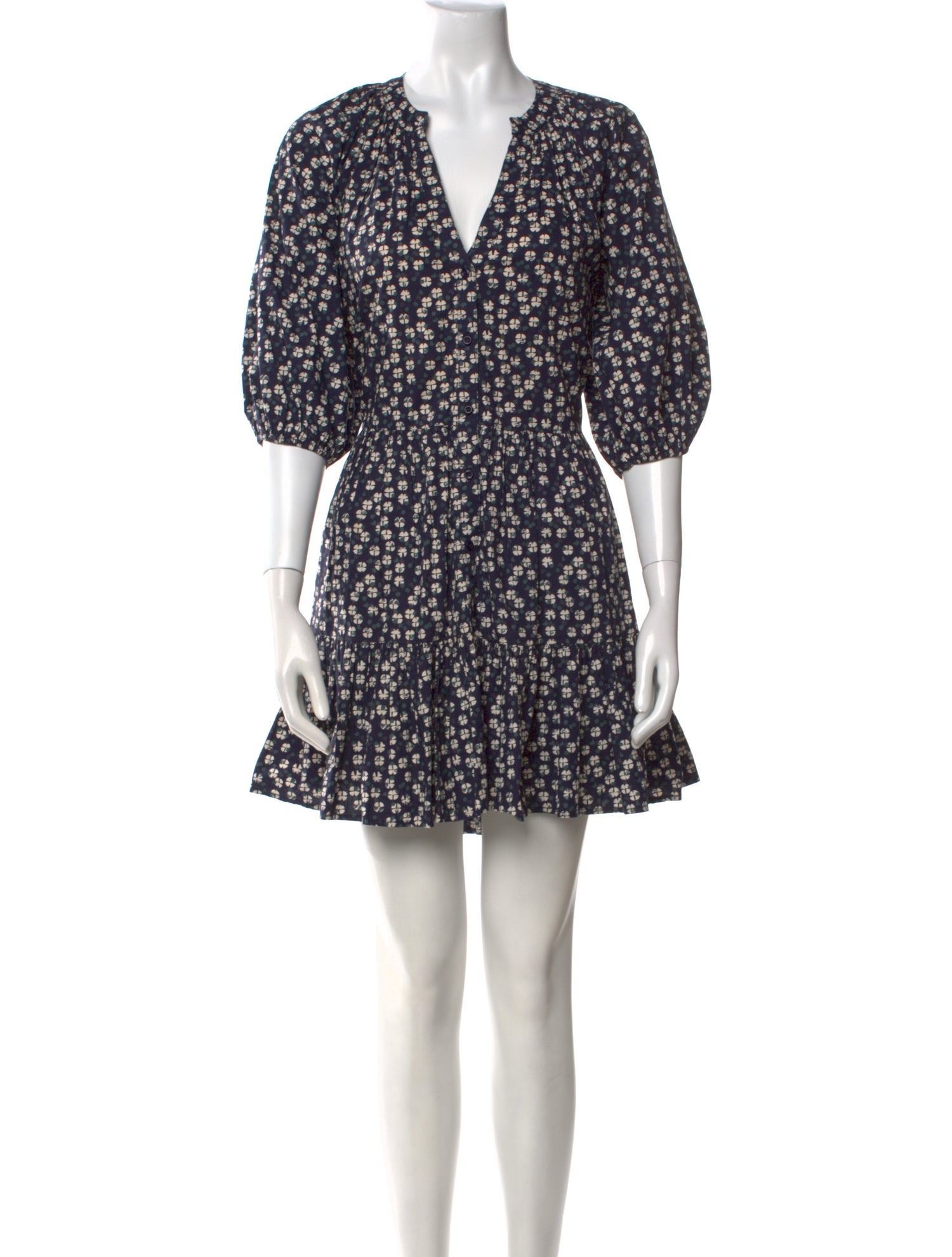 Apiece Apart Printed Mini Dress