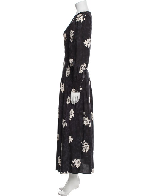 Apiece Apart Floral Print Long Dress