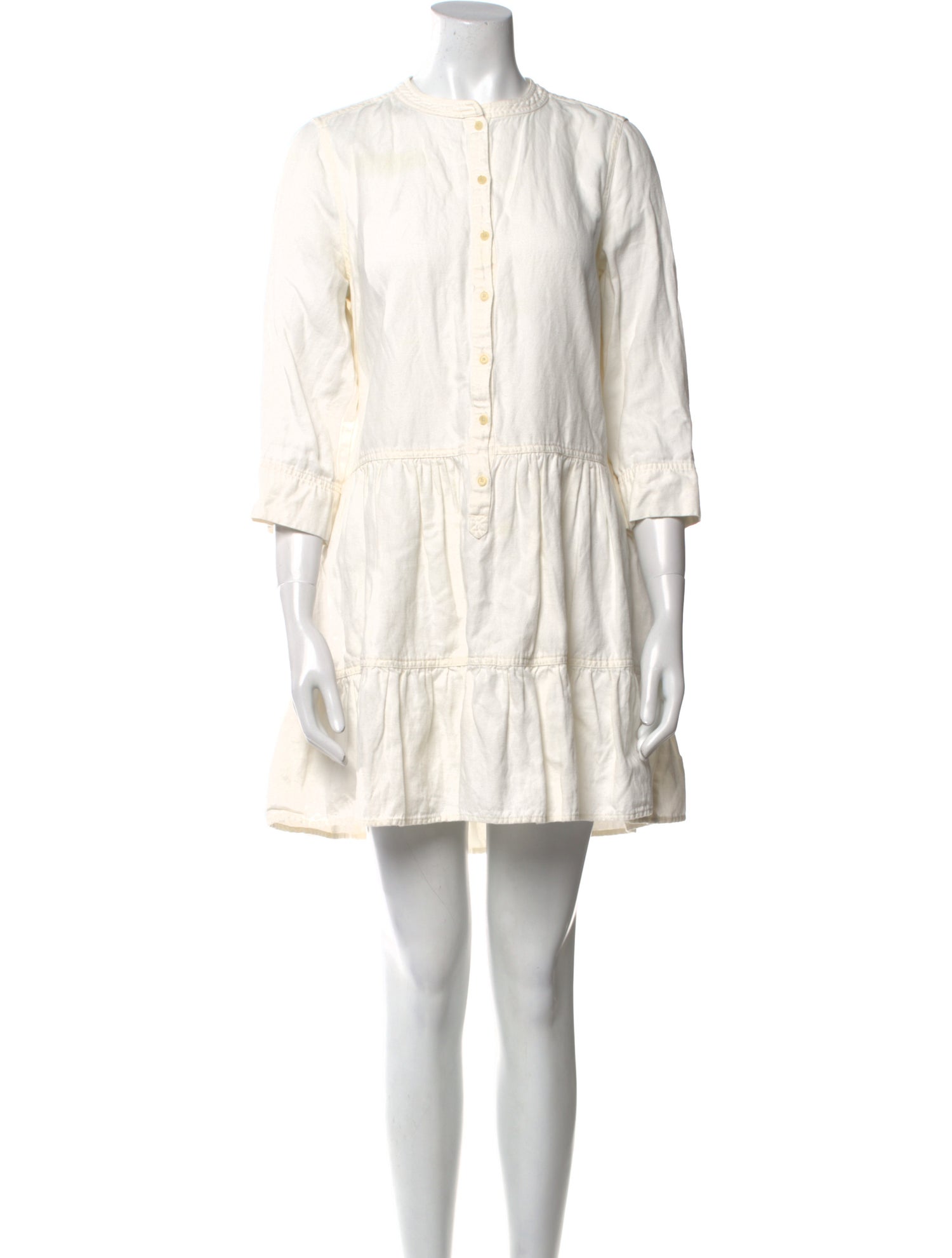 Apiece Apart Linen Mini Dress