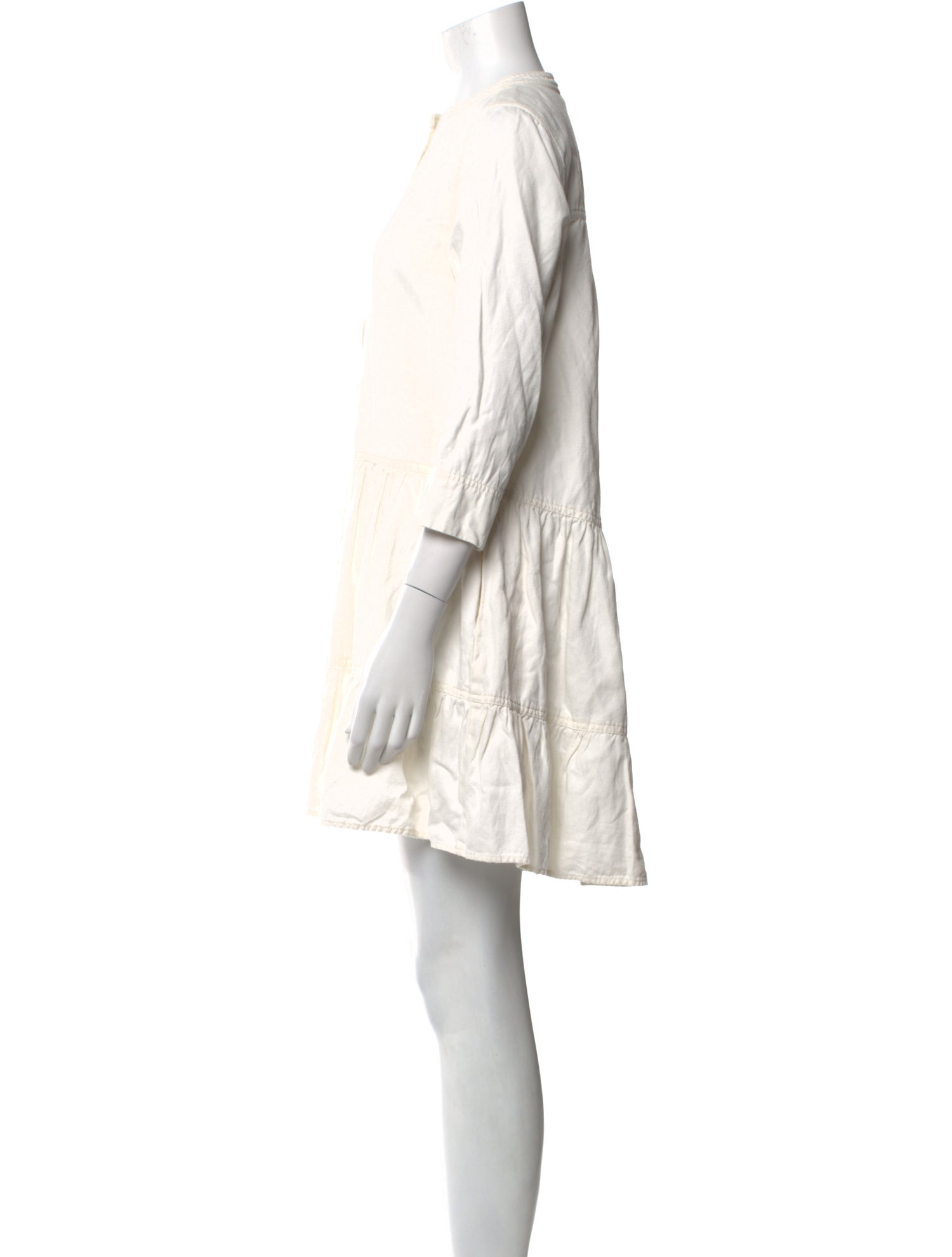 Apiece Apart Linen Mini Dress