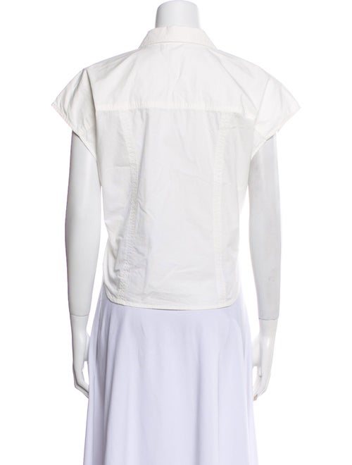 Apiece Apart Short Sleeve Button-Up Top