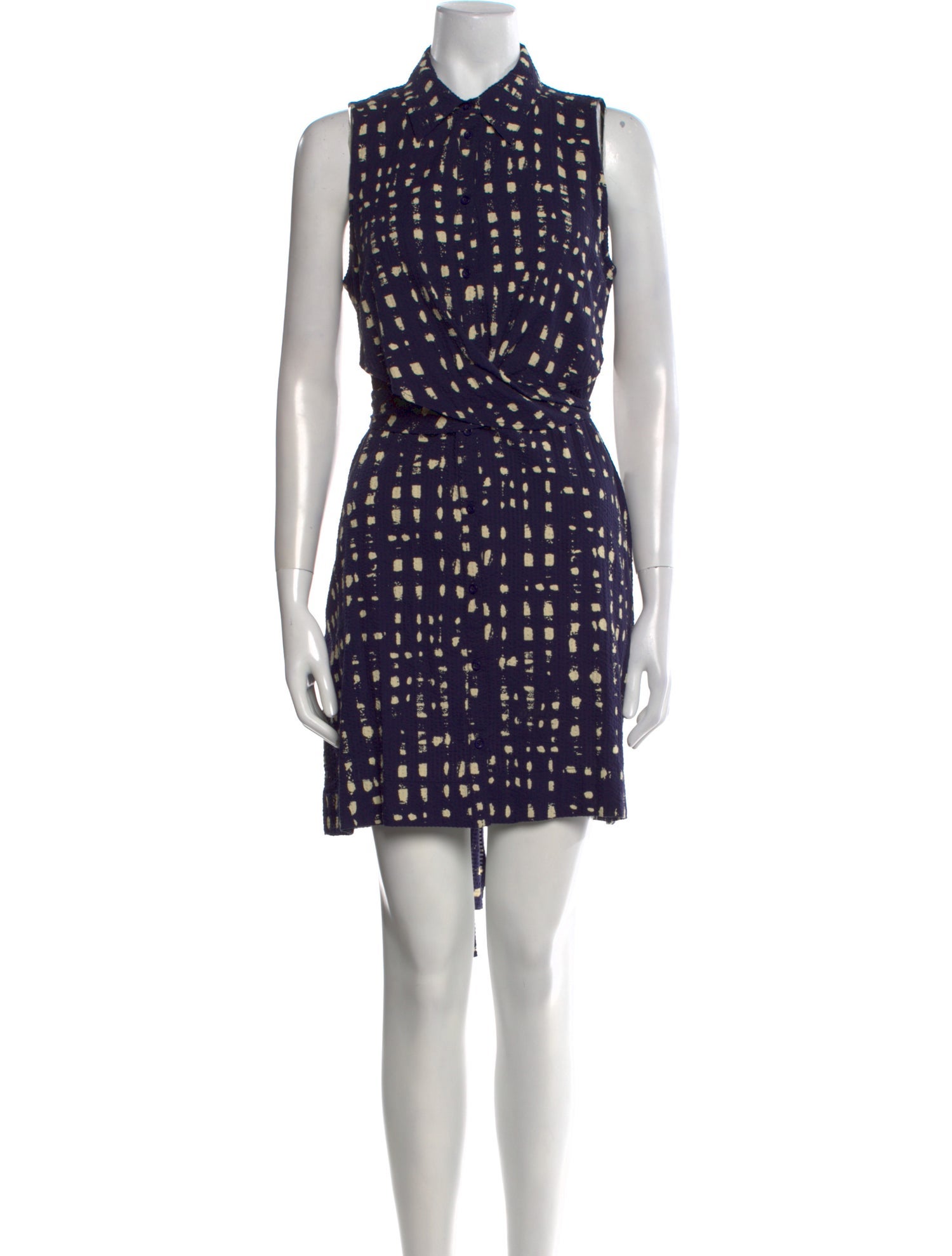 Apiece Apart Printed Mini Dress