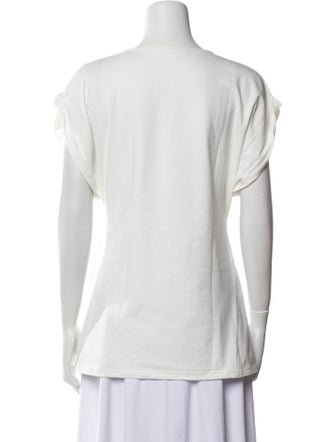 Apiece Apart Bateau Neckline Short Sleeve T-Shirt