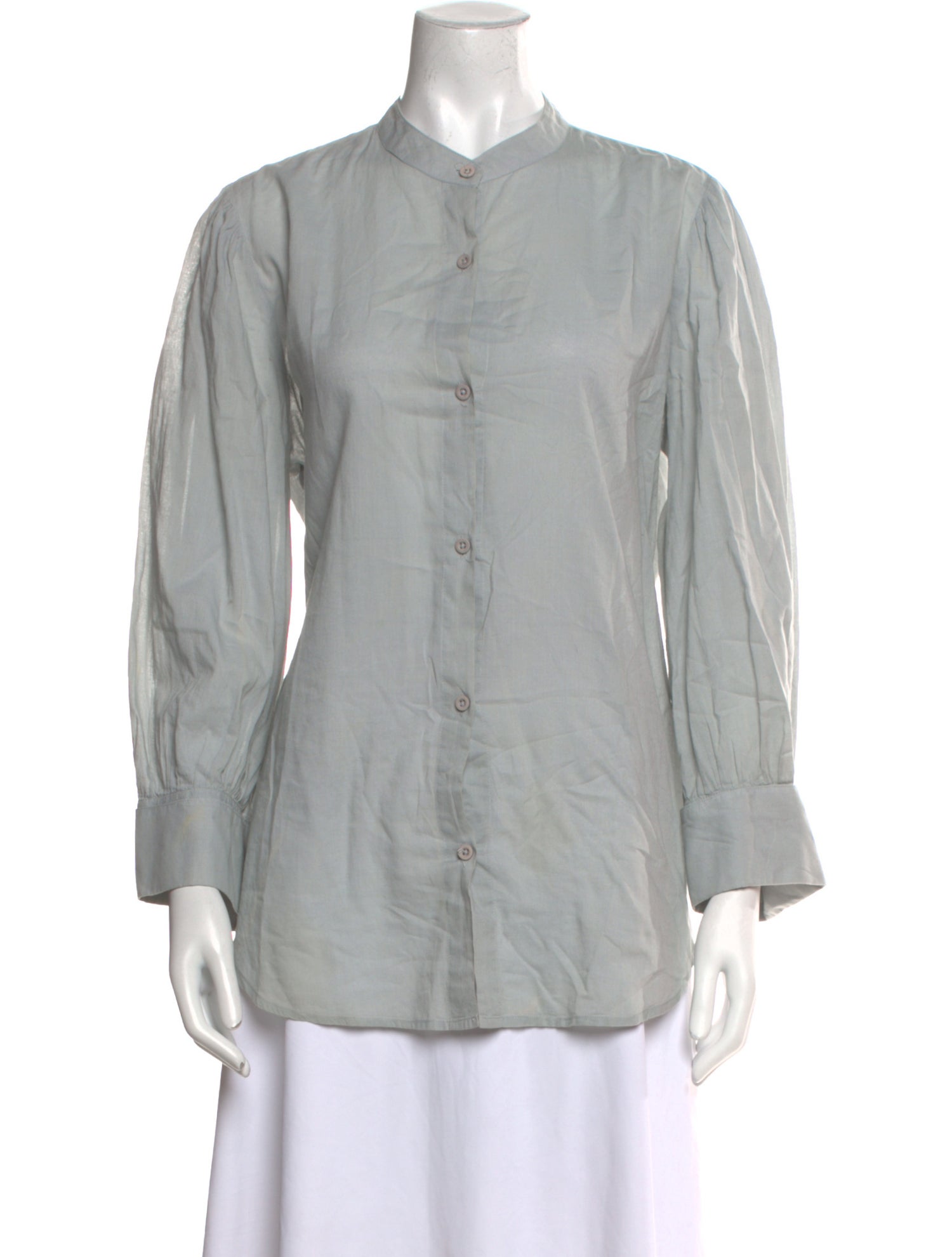 Apiece Apart Long Sleeve Button-Up Top