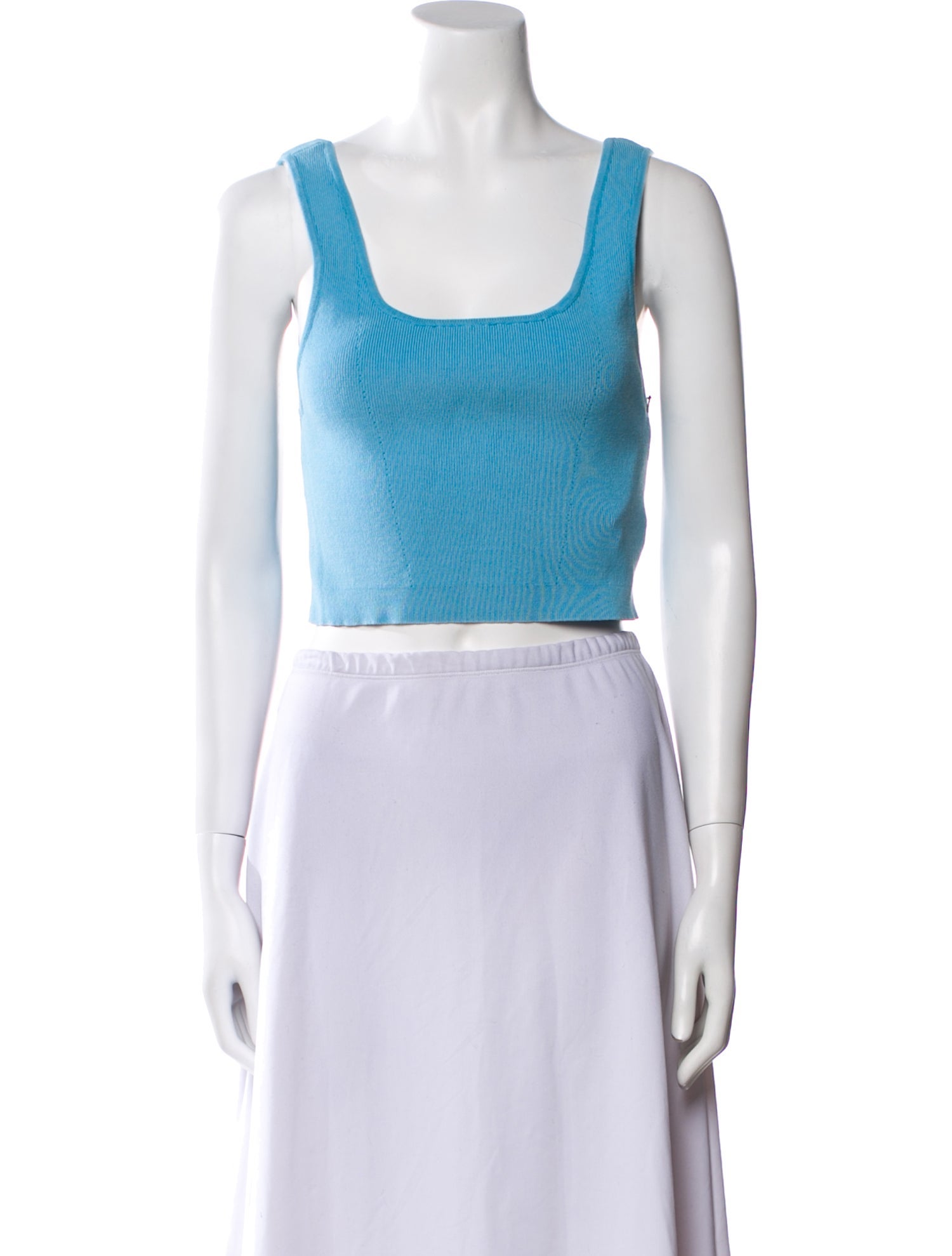 Apiece Apart Square Neckline Sleeveless Crop Top w/ Tags