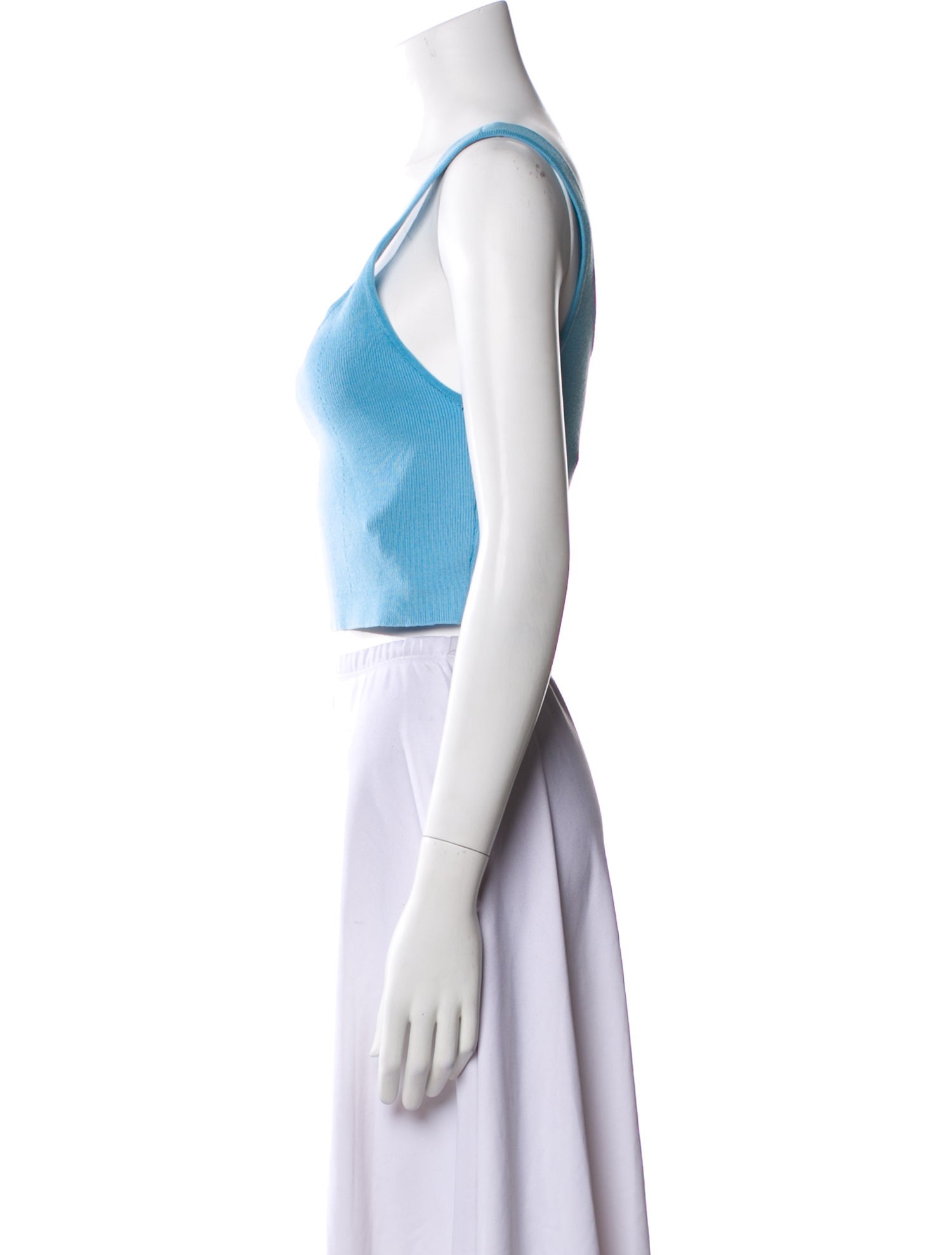 Apiece Apart Square Neckline Sleeveless Crop Top w/ Tags