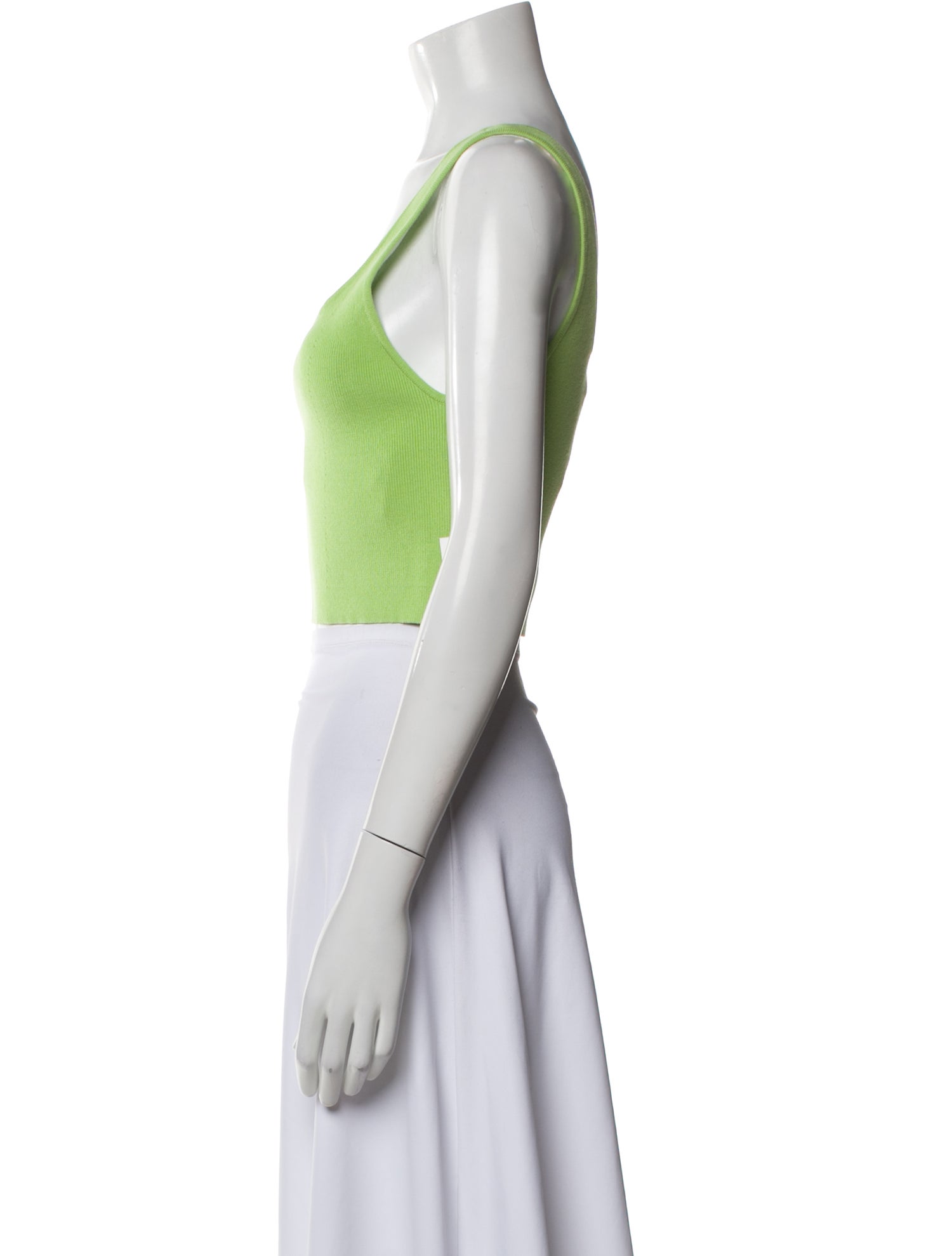 Apiece Apart Square Neckline Sleeveless Crop Top w/ Tags