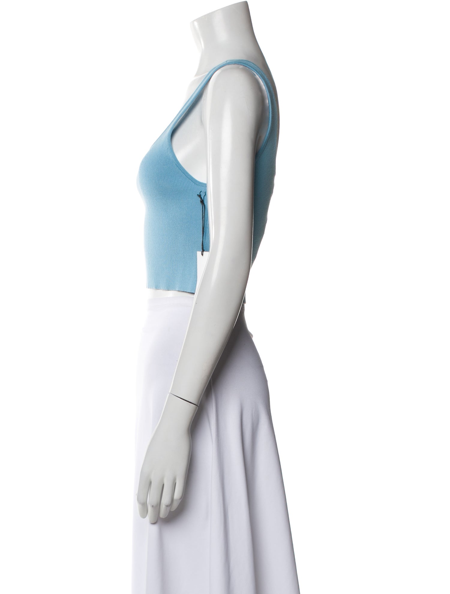 Apiece Apart Square Neckline Sleeveless Crop Top w/ Tags