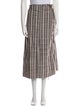 Apiece Apart Striped Midi Length Skirt