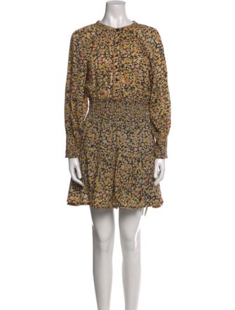 Apiece Apart Floral Print Mini Dress