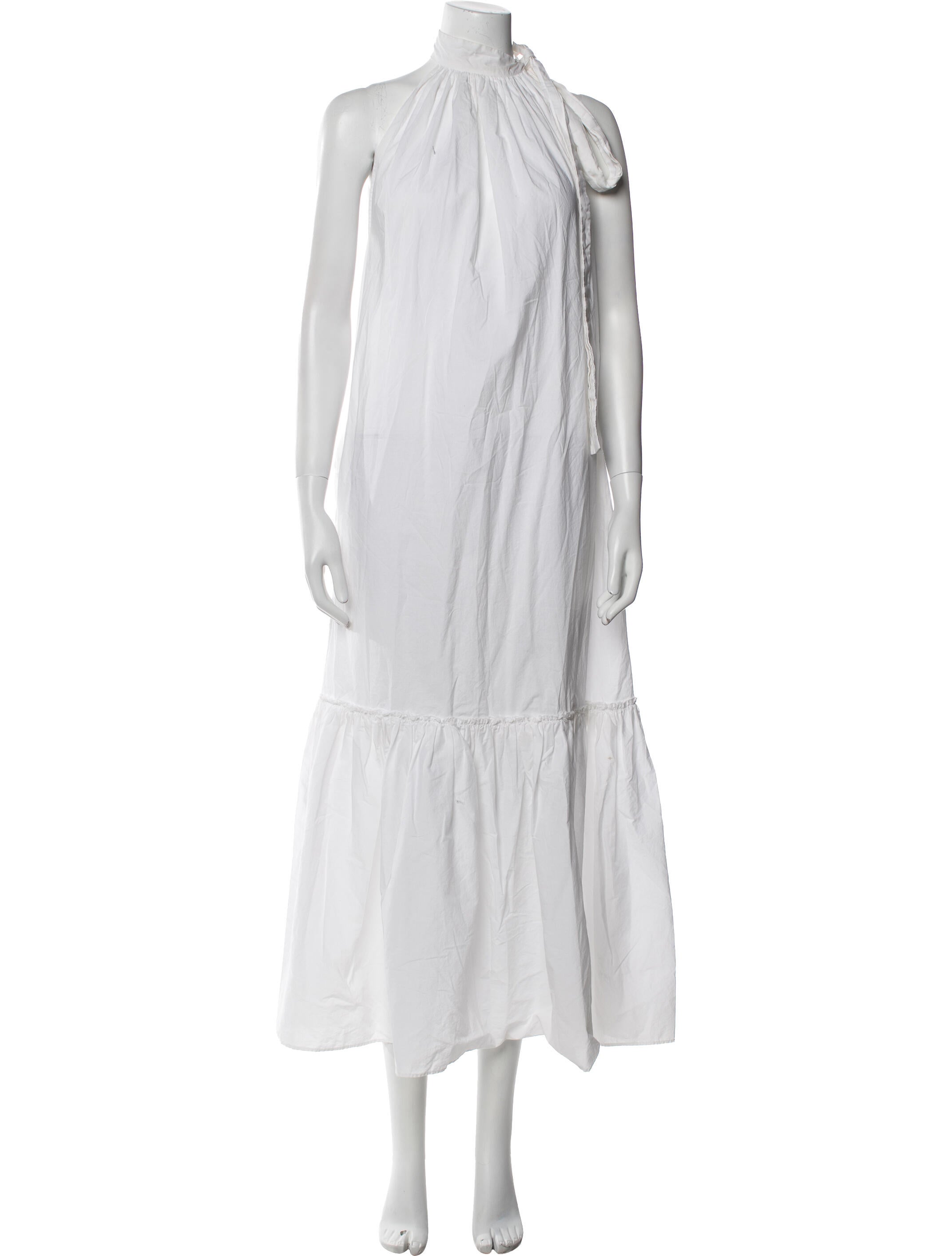 Apiece Apart Mock Neck Long Dress