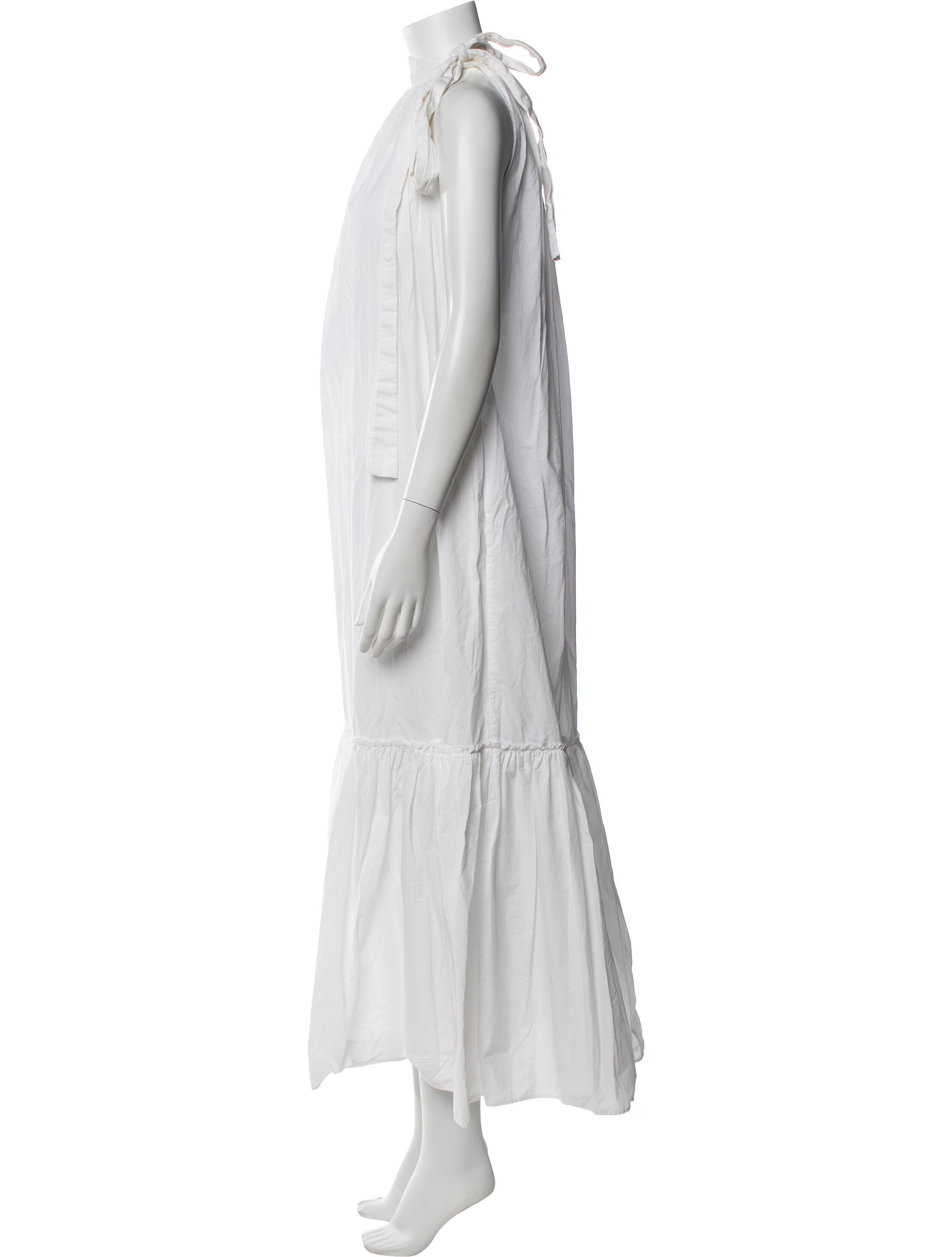 Apiece Apart Mock Neck Long Dress