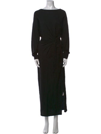 Apiece Apart Bateau Neckline Long Dress