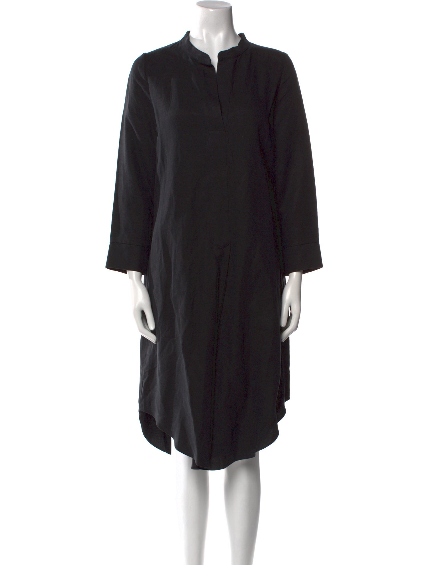 Apiece Apart V-Neck Midi Length Dress