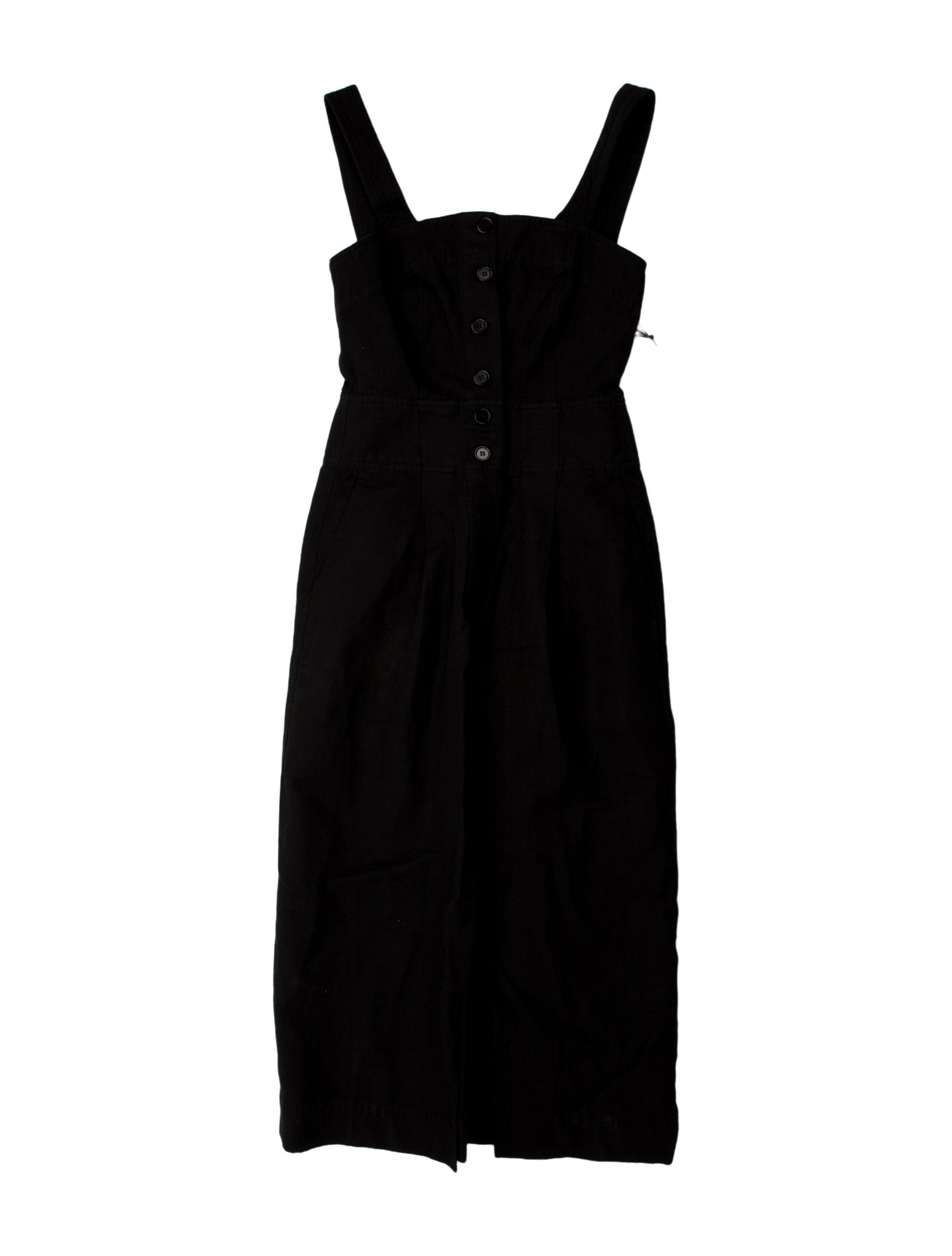 Apiece Apart Linen Midi Length Dress