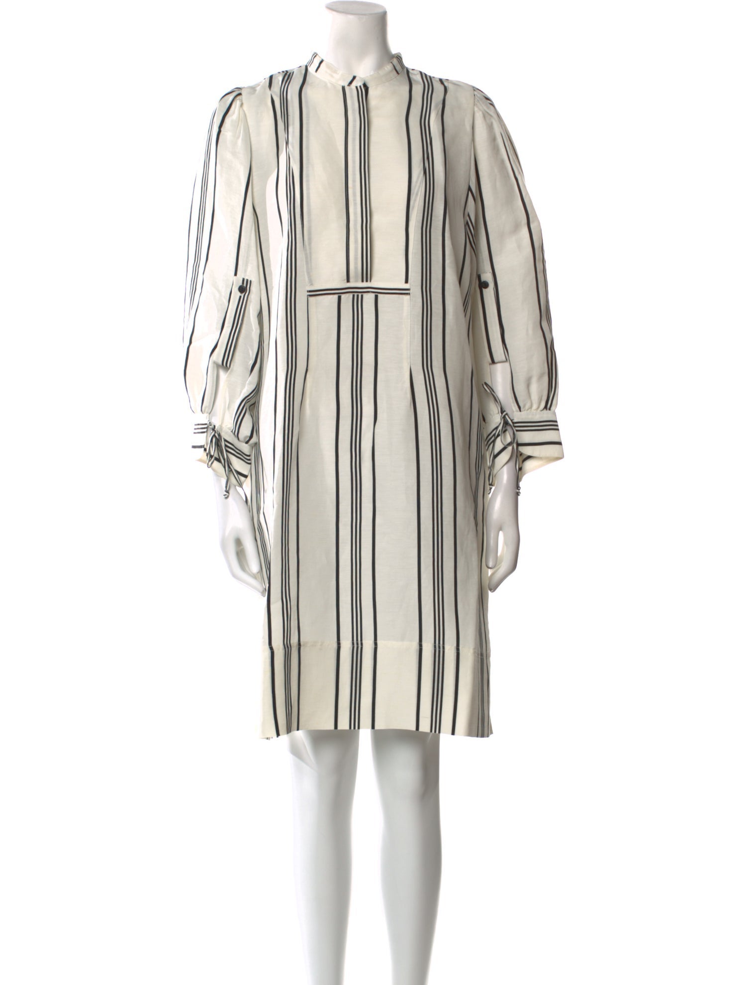 Apiece Apart Linen Knee-Length Dress