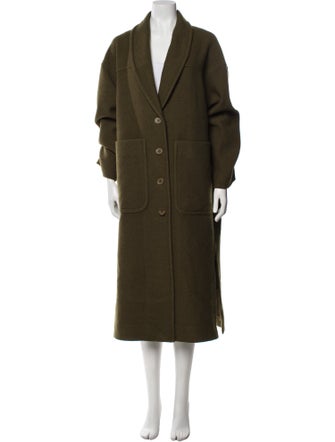 Apiece Apart Wool Faux Fur Coat