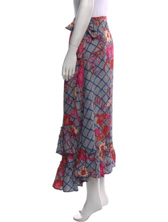 Apiece Apart Silk Midi Length Skirt