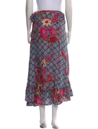 Apiece Apart Silk Midi Length Skirt