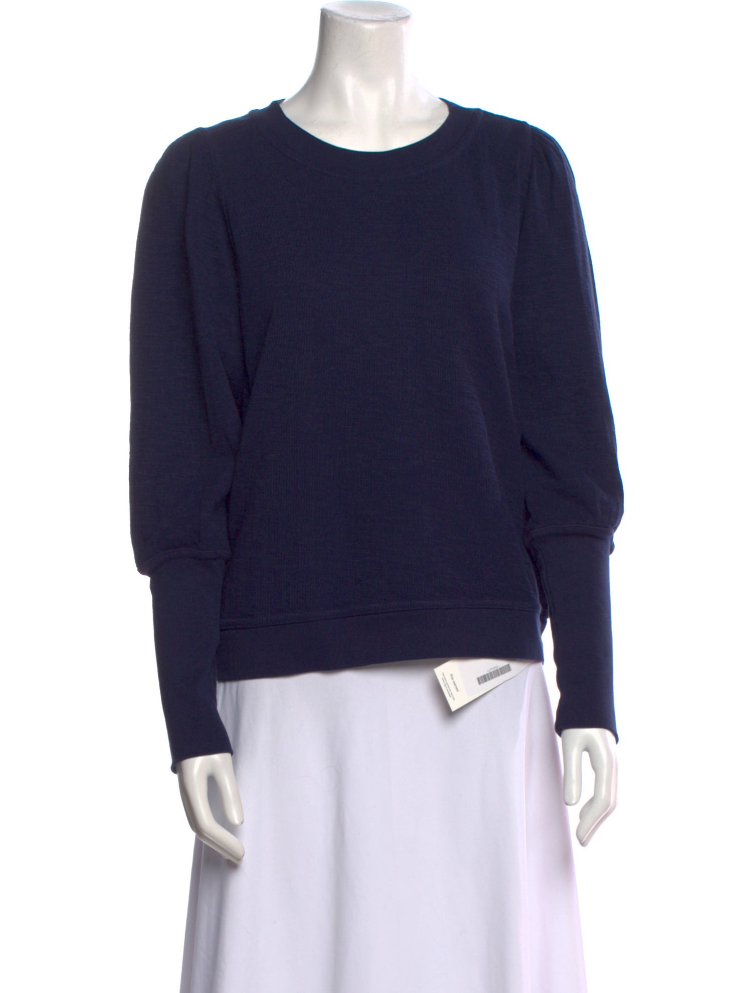 Apiece Apart Crew Neck Long Sleeve Sweatshirt