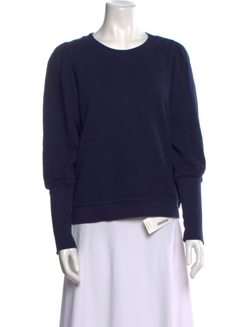 Apiece Apart Crew Neck Long Sleeve Sweatshirt