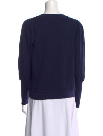 Apiece Apart Crew Neck Long Sleeve Sweatshirt