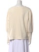 Apiece Apart Scoop Neck Long Sleeve Sweatshirt