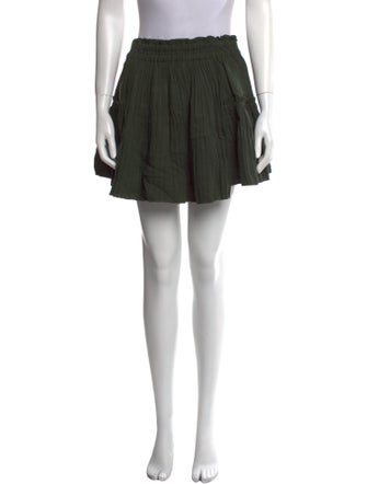 Apiece Apart Ruffle Embellishment Mini Skirt