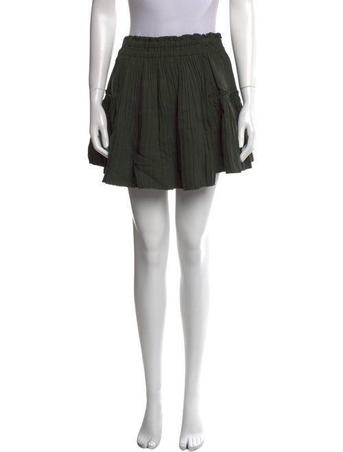 Apiece Apart Ruffle Embellishment Mini Skirt