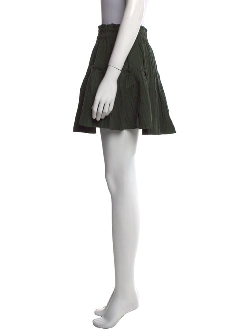 Apiece Apart Ruffle Embellishment Mini Skirt