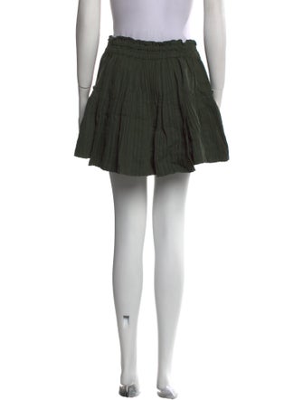 Apiece Apart Ruffle Embellishment Mini Skirt