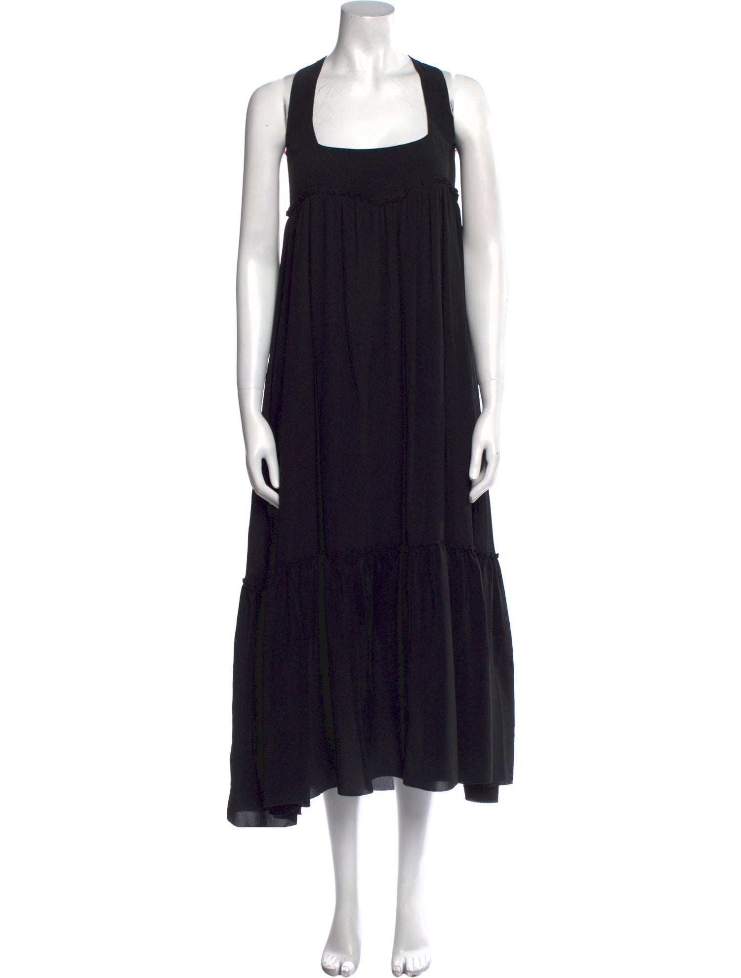 Apiece Apart Silk Long Dress