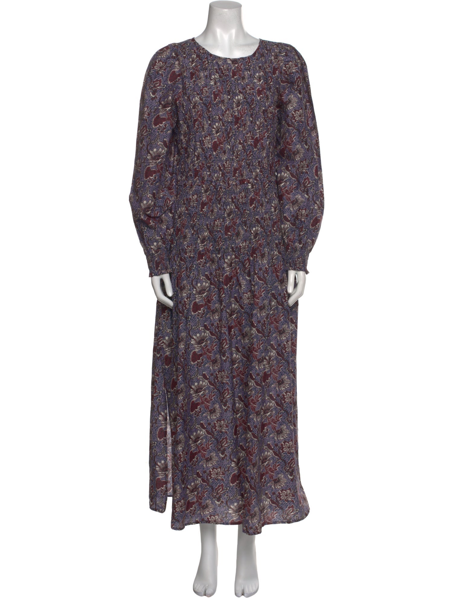 Apiece Apart Floral Print Long Dress
