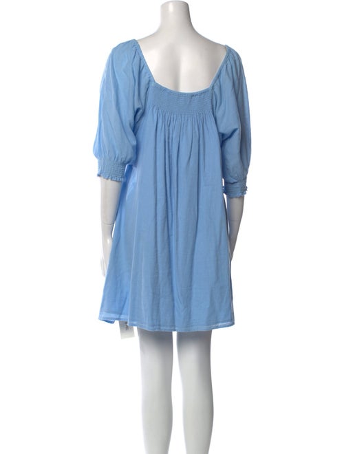 Apiece Apart Square Neckline Mini Dress