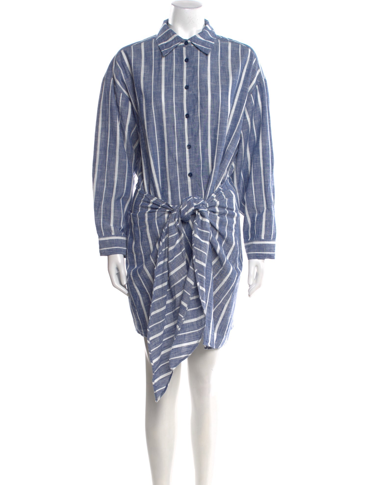 Apiece Apart Striped Mini Dress