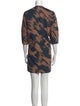 Apiece Apart Printed Mini Dress