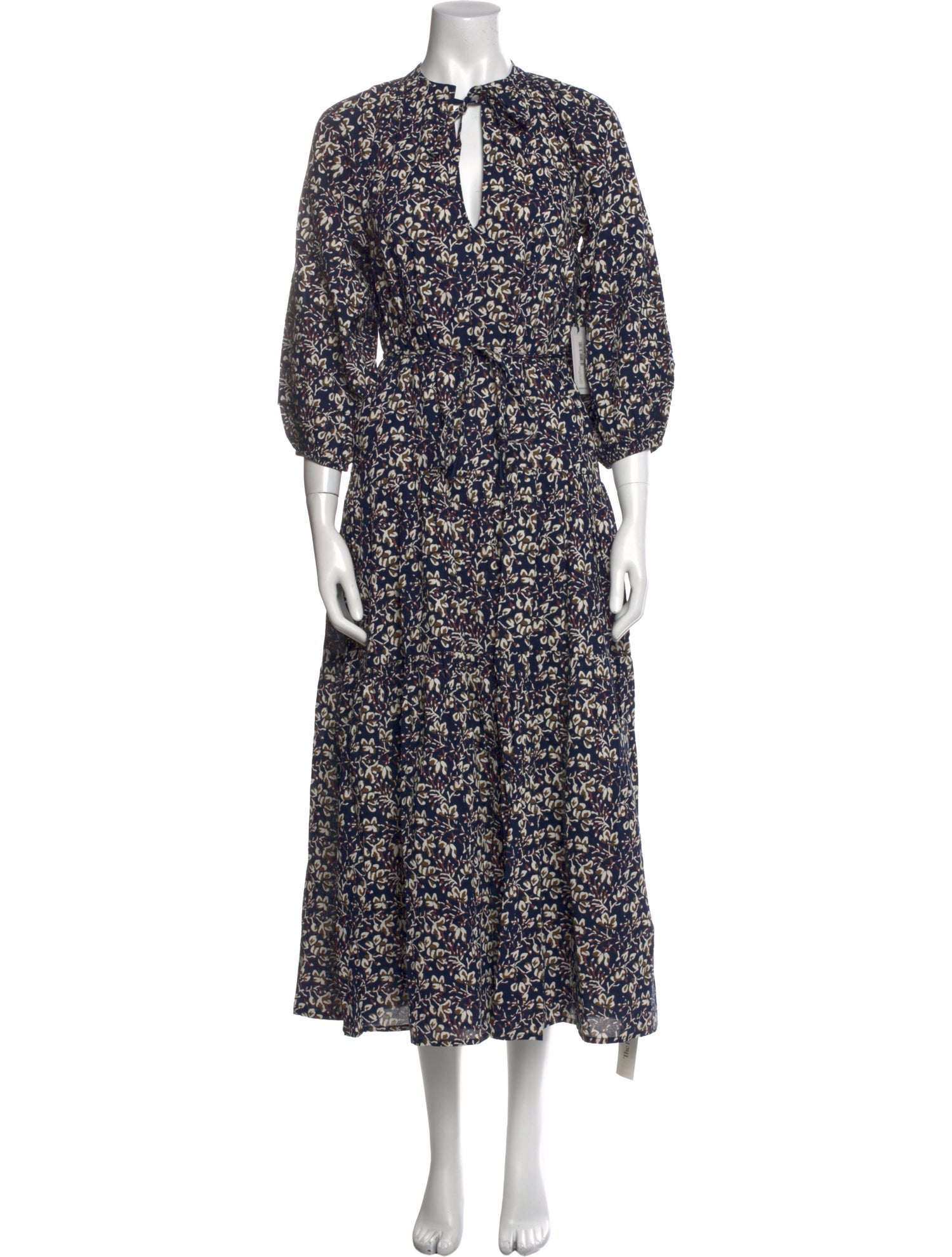 Apiece Apart Floral Print Long Dress w/ Tags