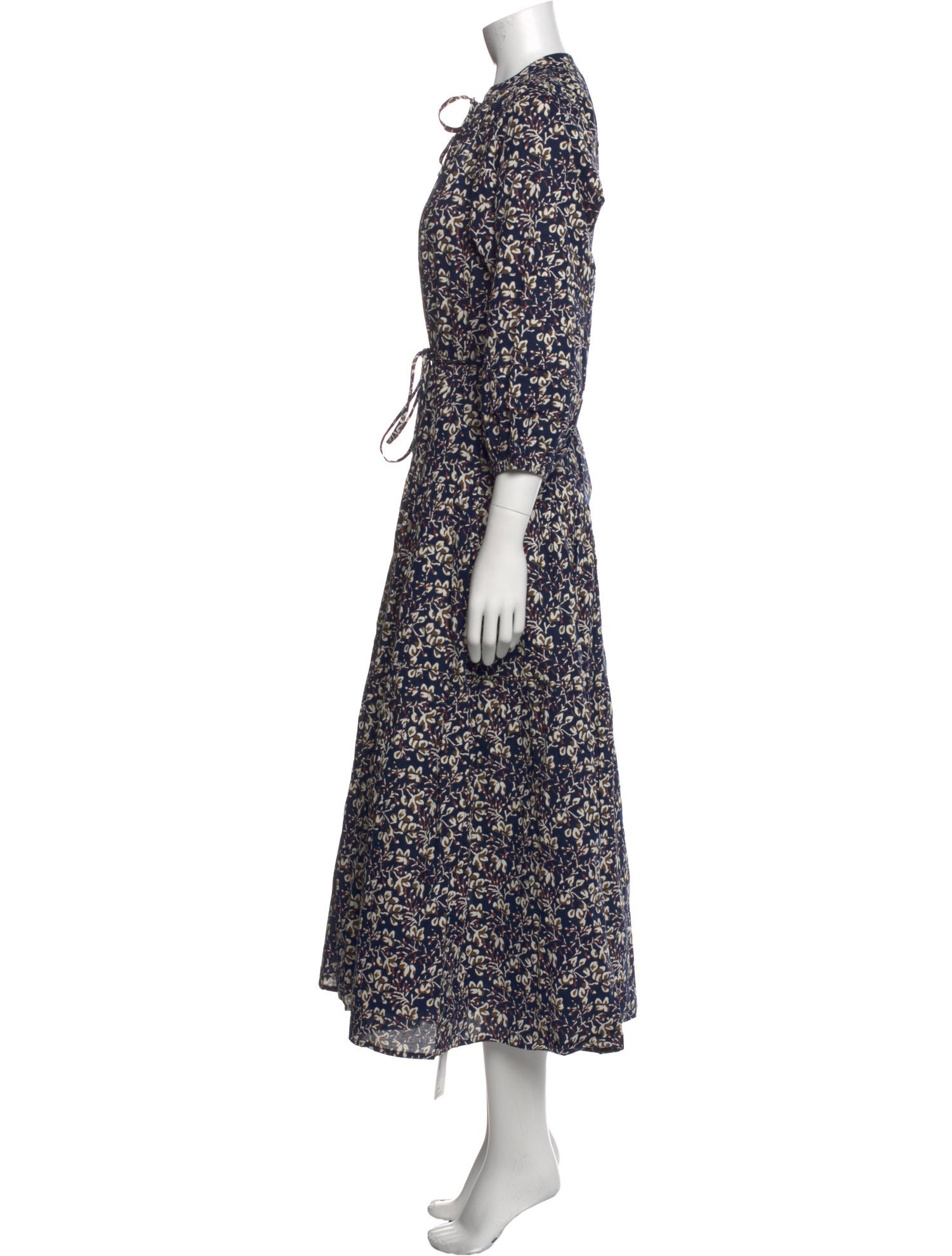 Apiece Apart Floral Print Long Dress w/ Tags
