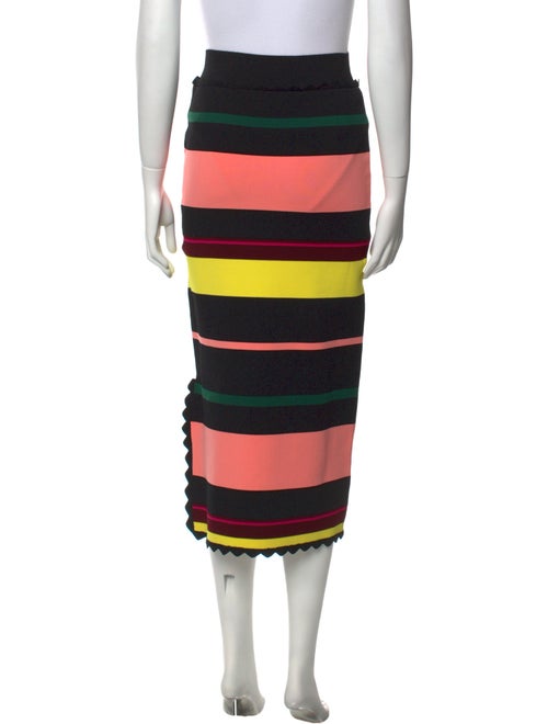 Apiece Apart Striped Midi Length Skirt